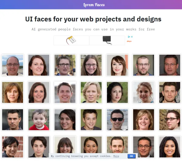 Lorem Faces - The Free Online Tool for Generating Random Face Images