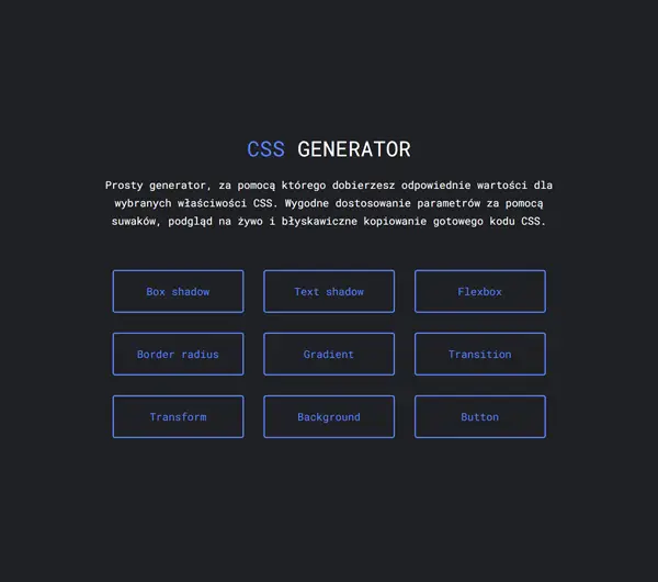 CSS Generator