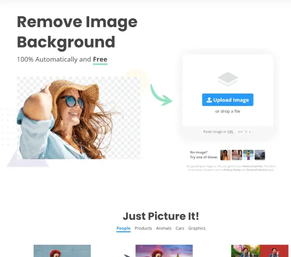 Remove backgrounds online