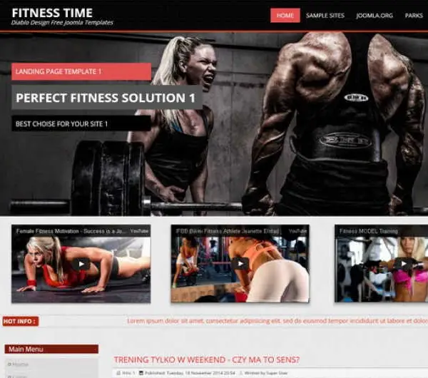 image joomla 3 template DD FITNESTIME 52