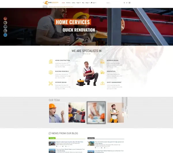 image template joomla 4 DD HOMESERVICES 125