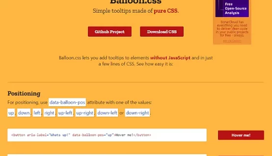 Mastering Tooltips with Balloon.css: A Comprehensive Guide